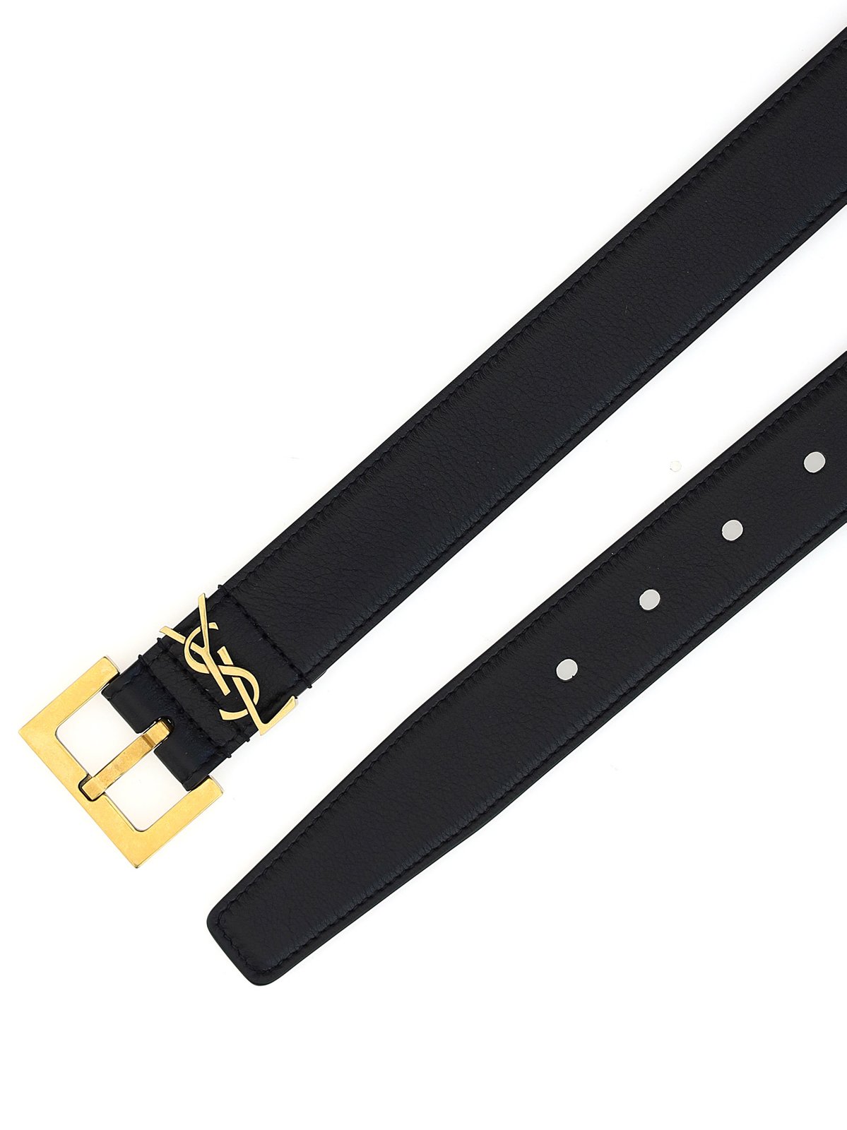 Saint Laurent Monogram Buckle Belt
