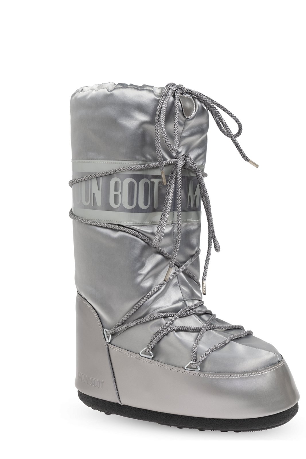Moon Boot Icon Glance Satin Lace-Up Snow Boots