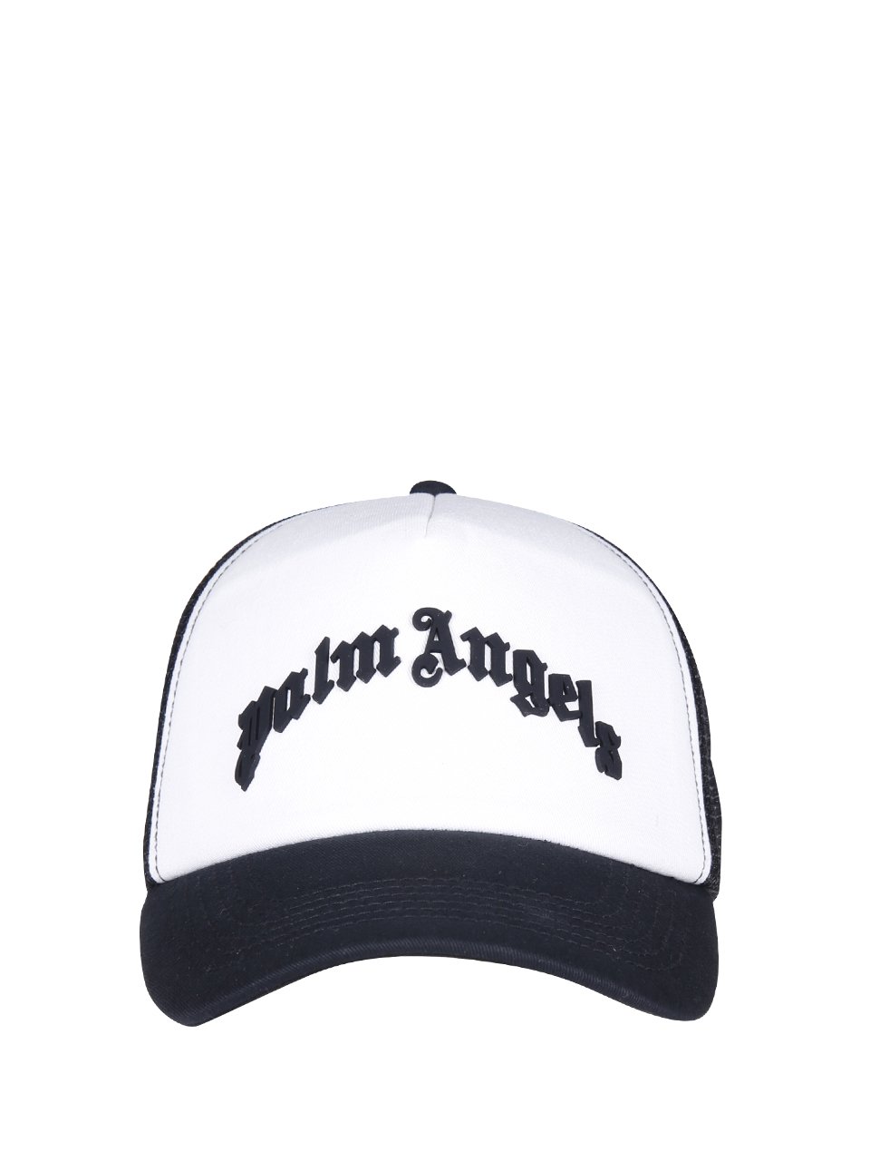 Palm Angels Logo Detailed Mesh-Panelled Cap