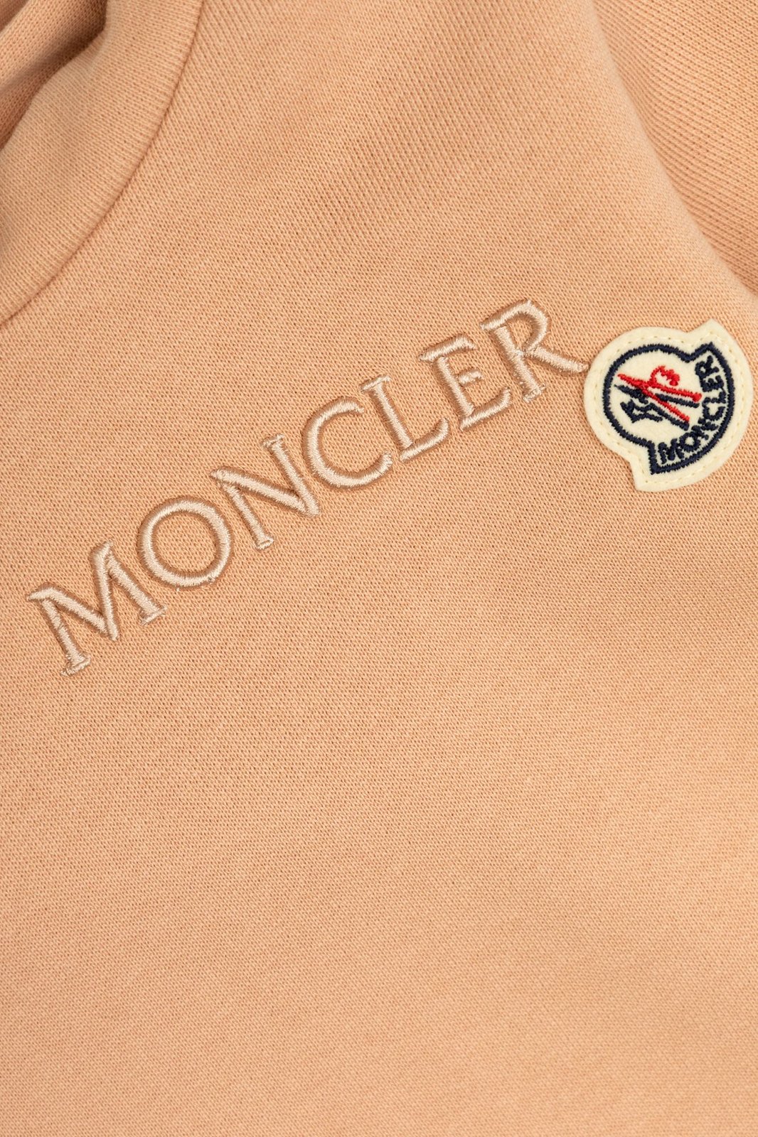 Moncler Enfant Logo Embroidered Hoodie