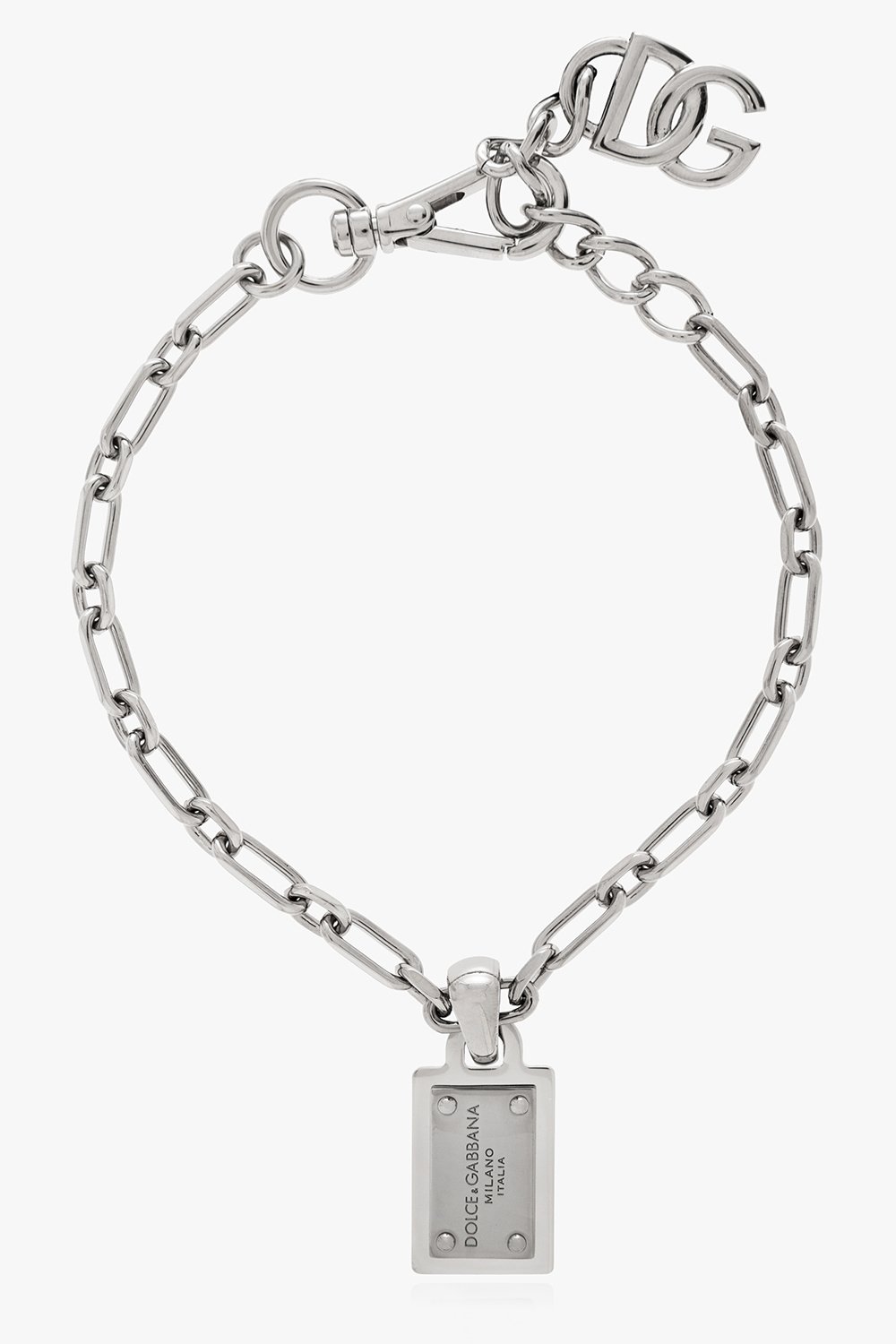 Dolce & Gabbana Logo Charm Bracelet