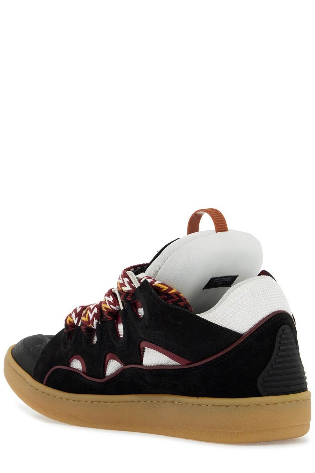 Lanvin Curb Lace-Up Sneakers