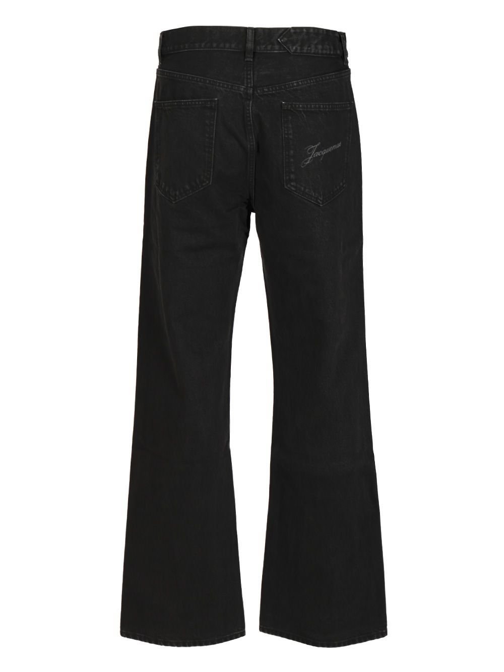 Jacquemus Logo Detailed Straight-Leg Jeans