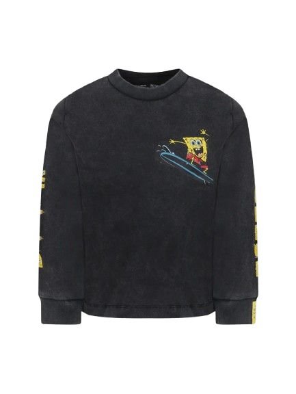 Stella McCartney Kids SpongeBob Graphic Long Sleeve T-Shirt