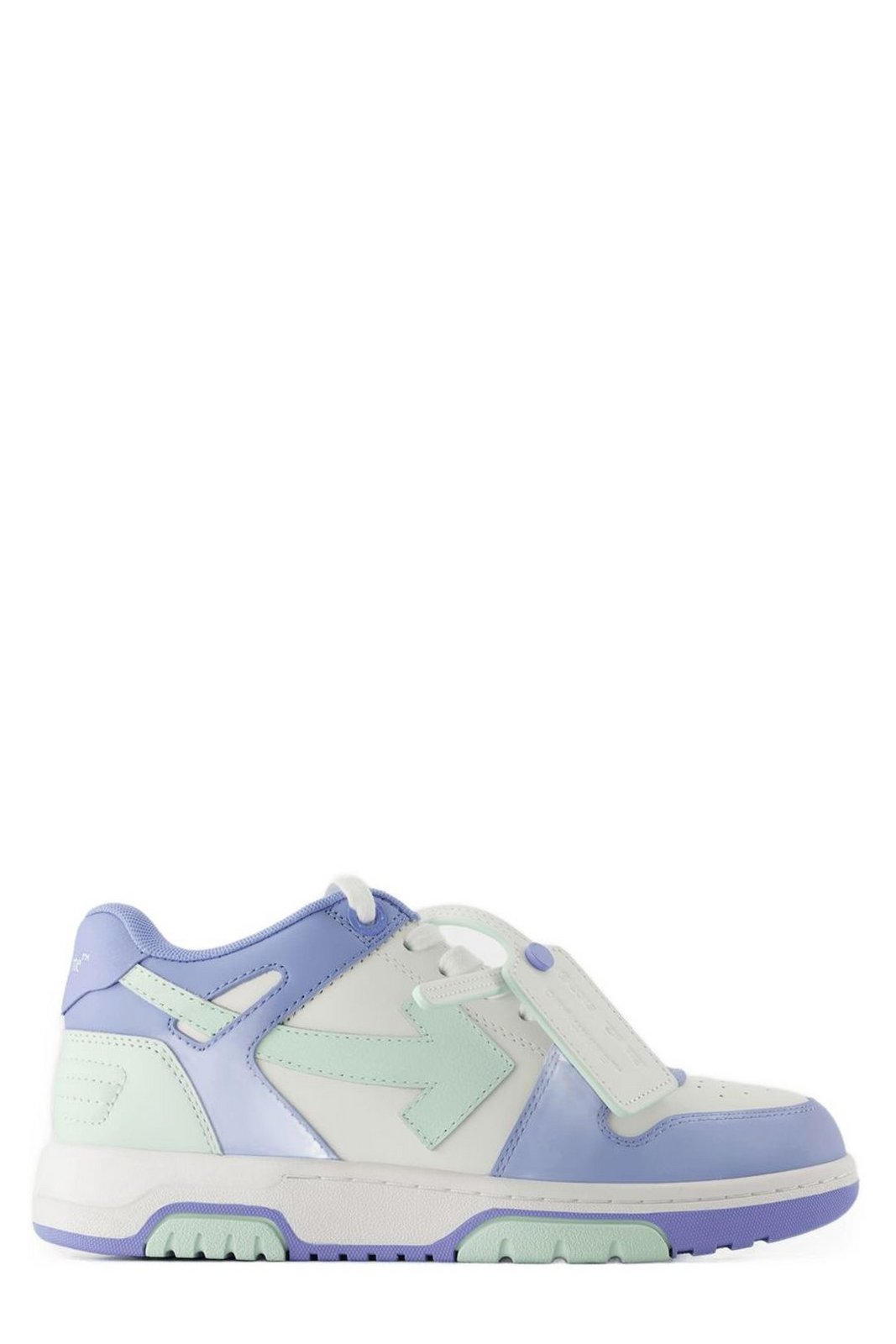 오프화이트 Out Of Office 레이스업 스니커즈 OWIA259S25LEA0044241 TRICOLORDUSTYBLUEBABY