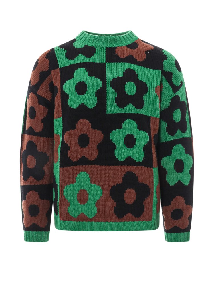 トップス KENZO_BOKE CHECKERBOARD JUMPER KENZO_BOKE CHECKERBOARD JUMPER