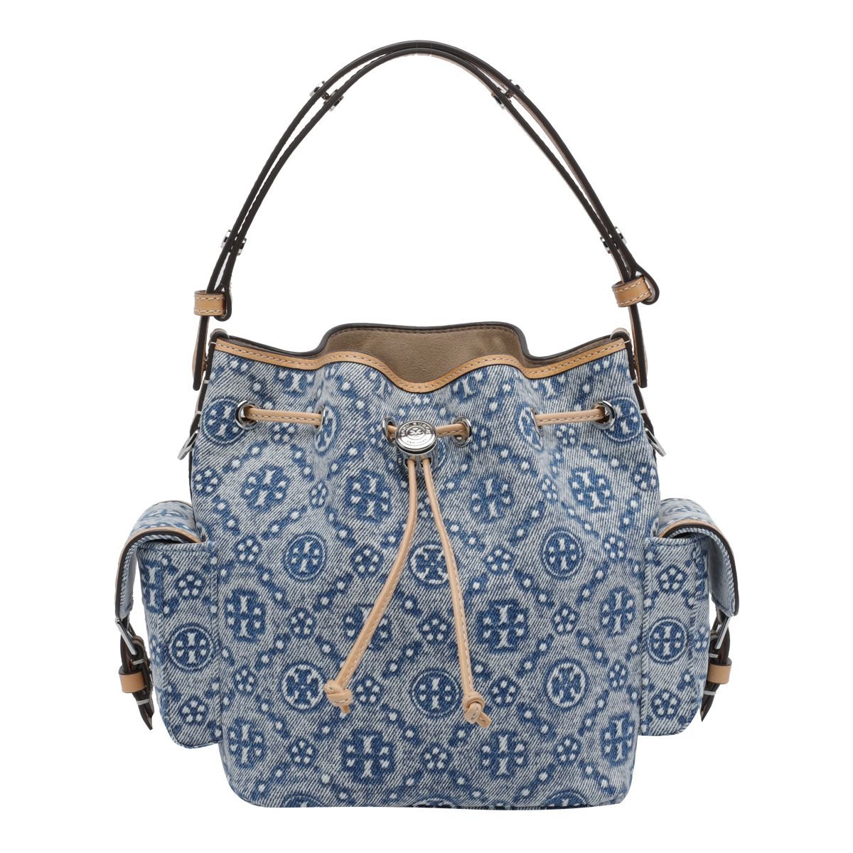 토리버치 T 모노그램 버킷 숄더백 181216 400