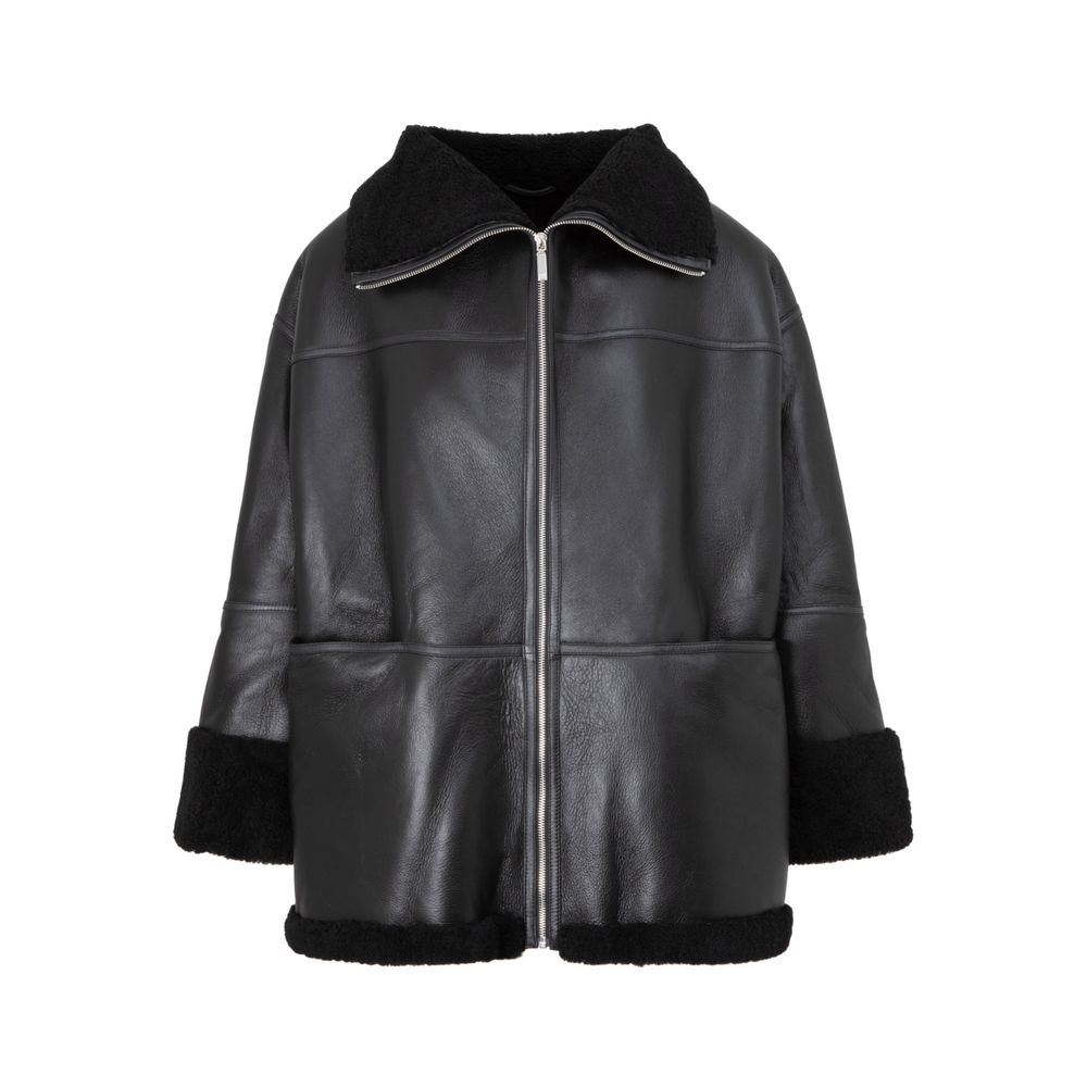 TOTEME Toteme Trim Detailed Zip-Up Jacket