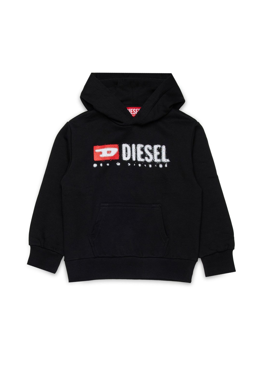 Diesel Kids D-Logo Printed Hoodie