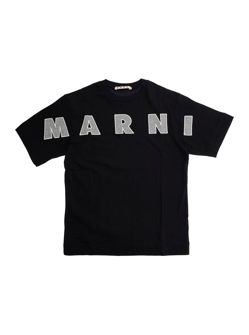 Marni Kids Logo-Appliqué Crewneck T-Shirt