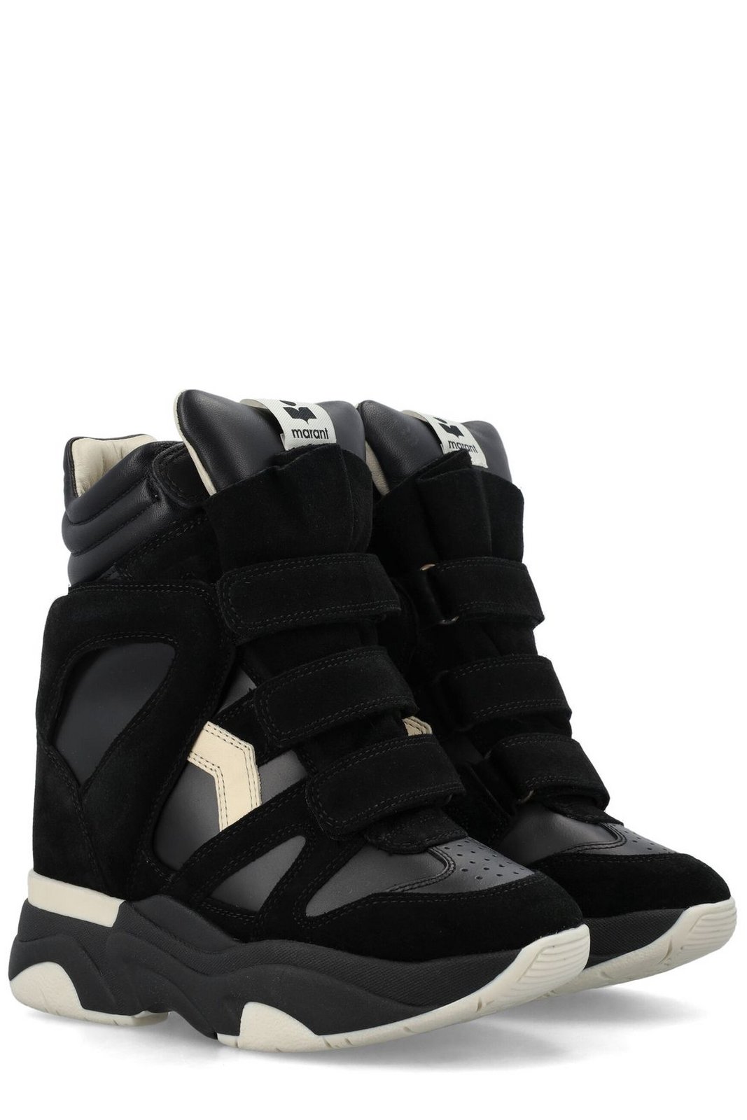 Isabel Marant Balskee Panelled Sneakers