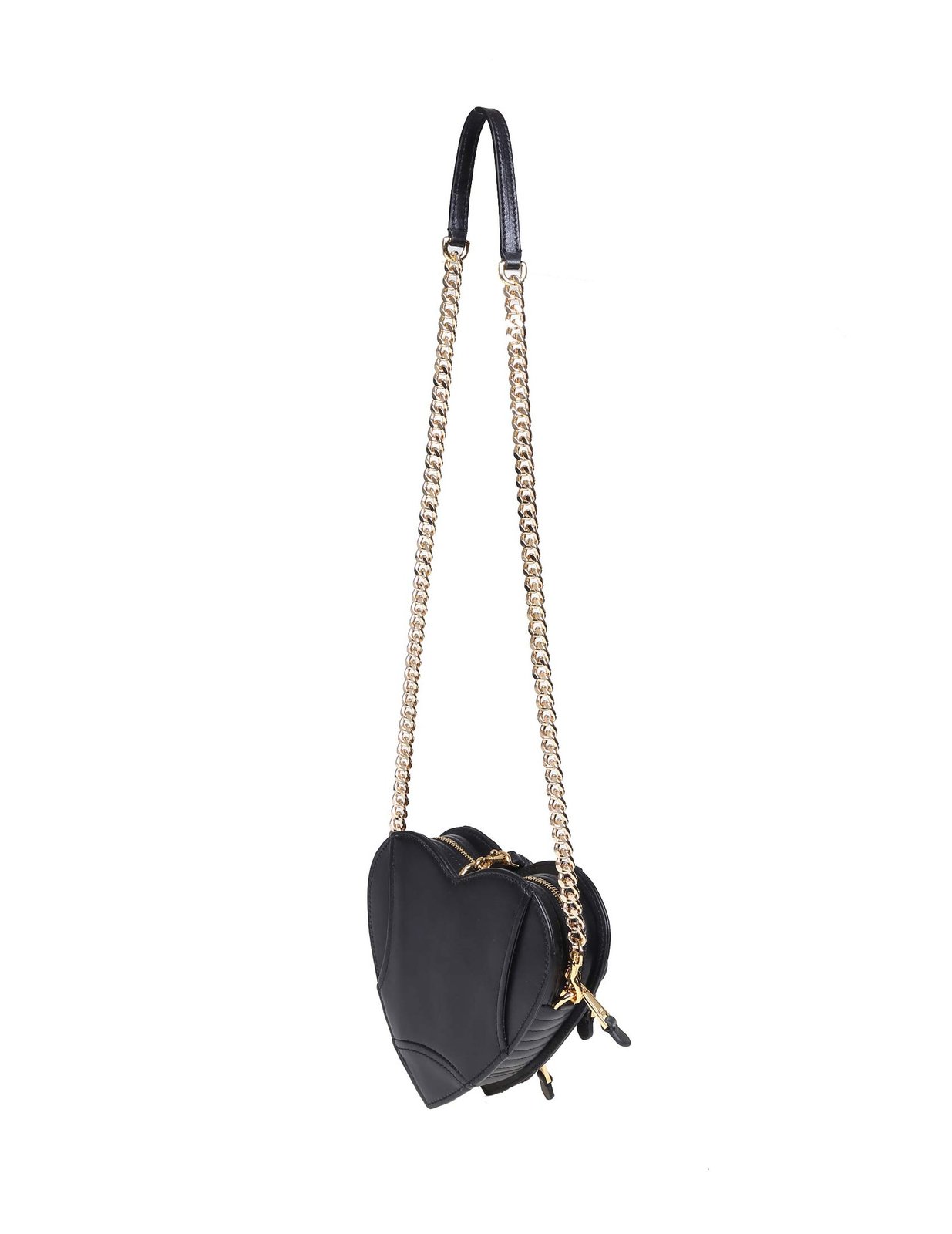 Moschino Moschino Small Heart Biker Bag - Handbags - Compare