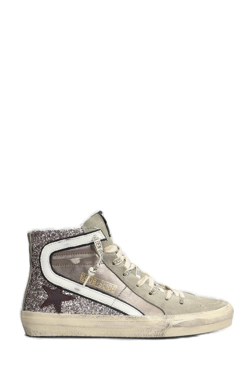 Golden Goose Deluxe Brand Slide Sequin-Embellished Sneakers
