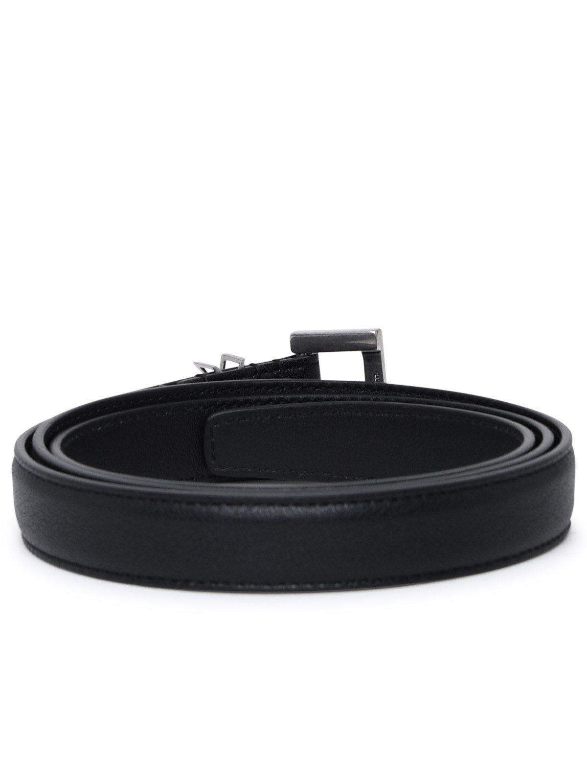 Saint Laurent Monogram Logo Plaque Belt