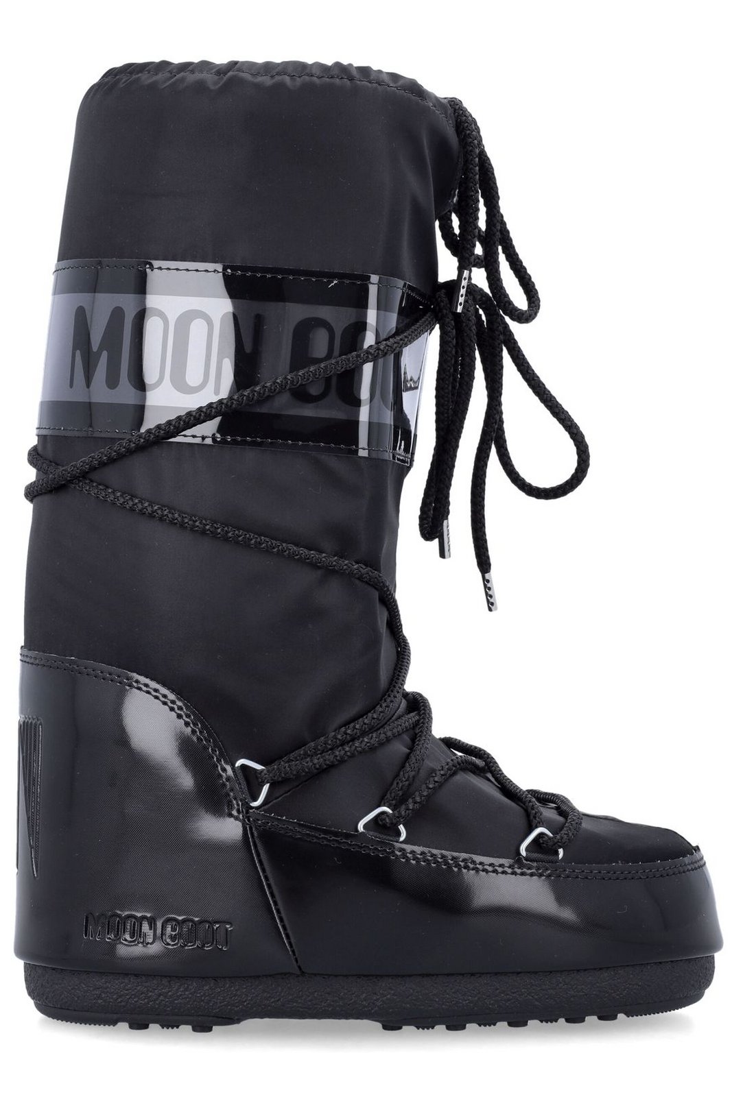 Moon Boot Icon Glance Satin Lace-Up Snow Boots