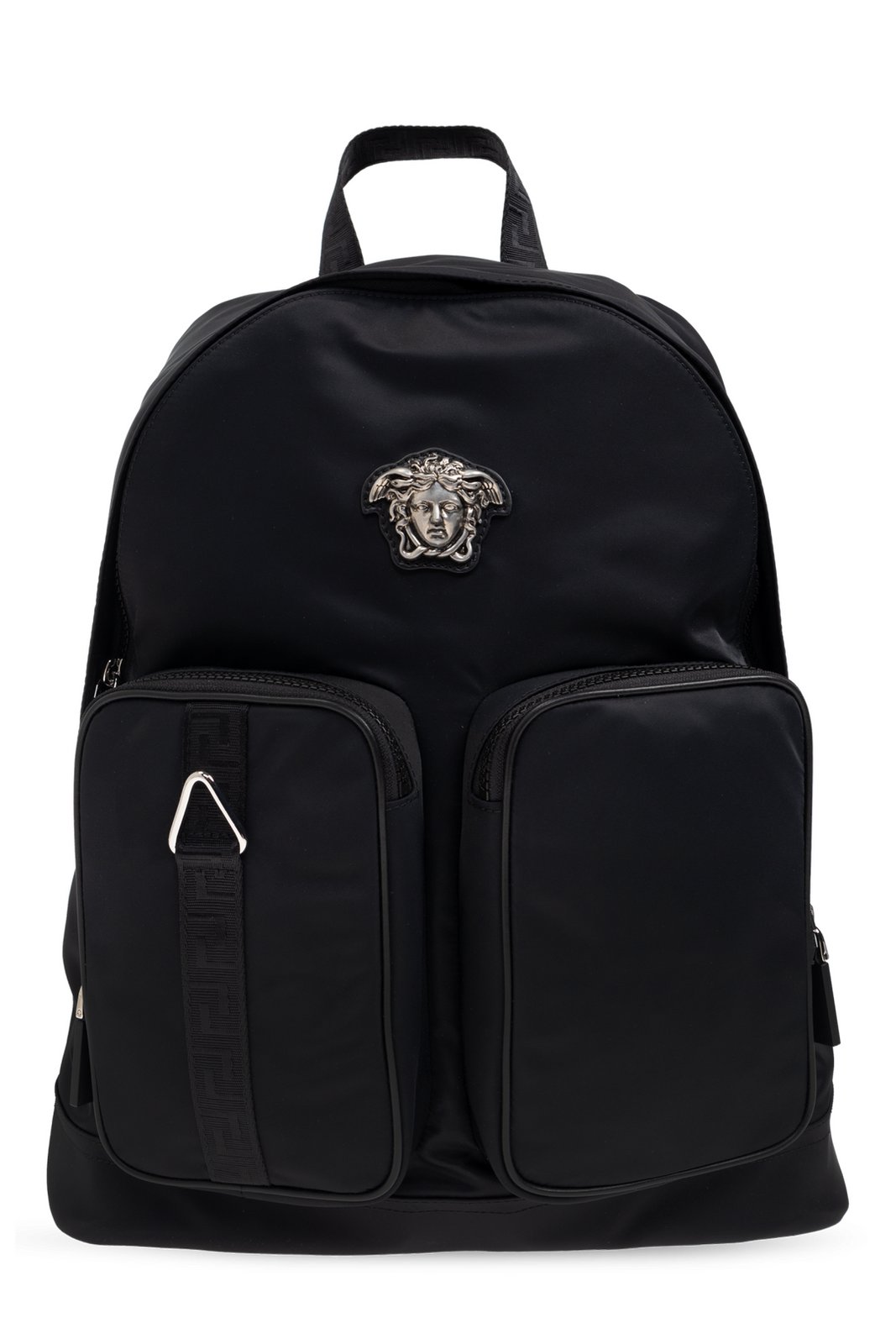 Versace Medusa Head Motif Zipped Backpack