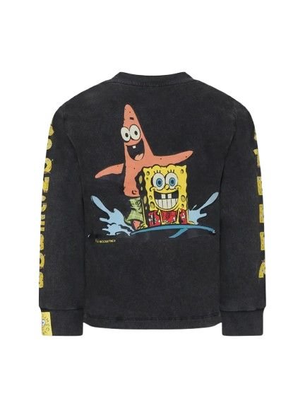 Stella McCartney Kids SpongeBob Graphic Long Sleeve T-Shirt