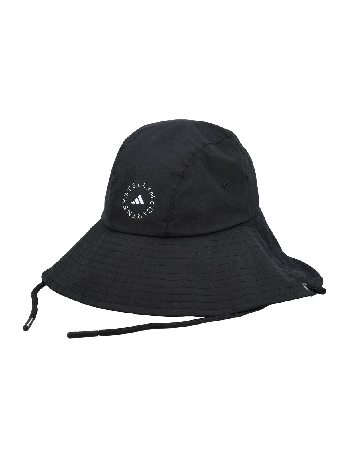adidas by STELLA McCARTNEY バケットハット Adidas By Stella McCartney Logo Printed Bucket Hat – Cettire