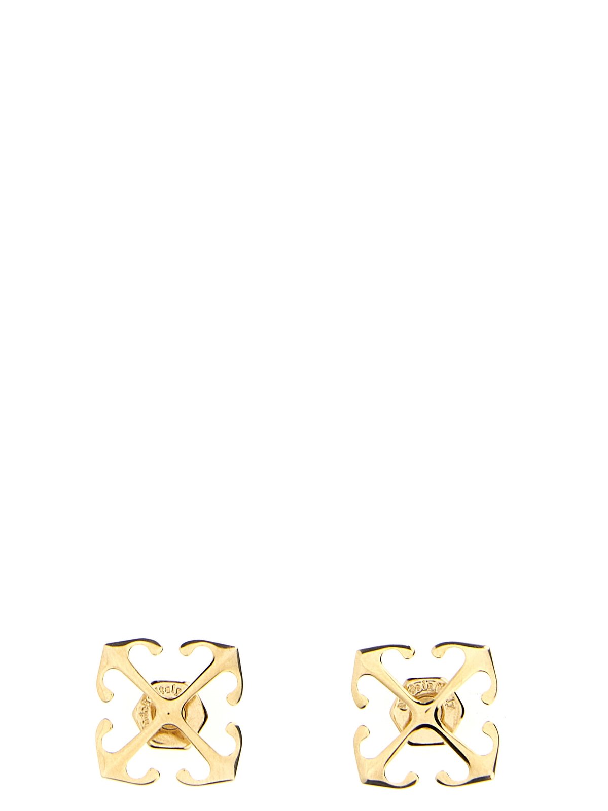 Off-White Mini Arrow Earrings
