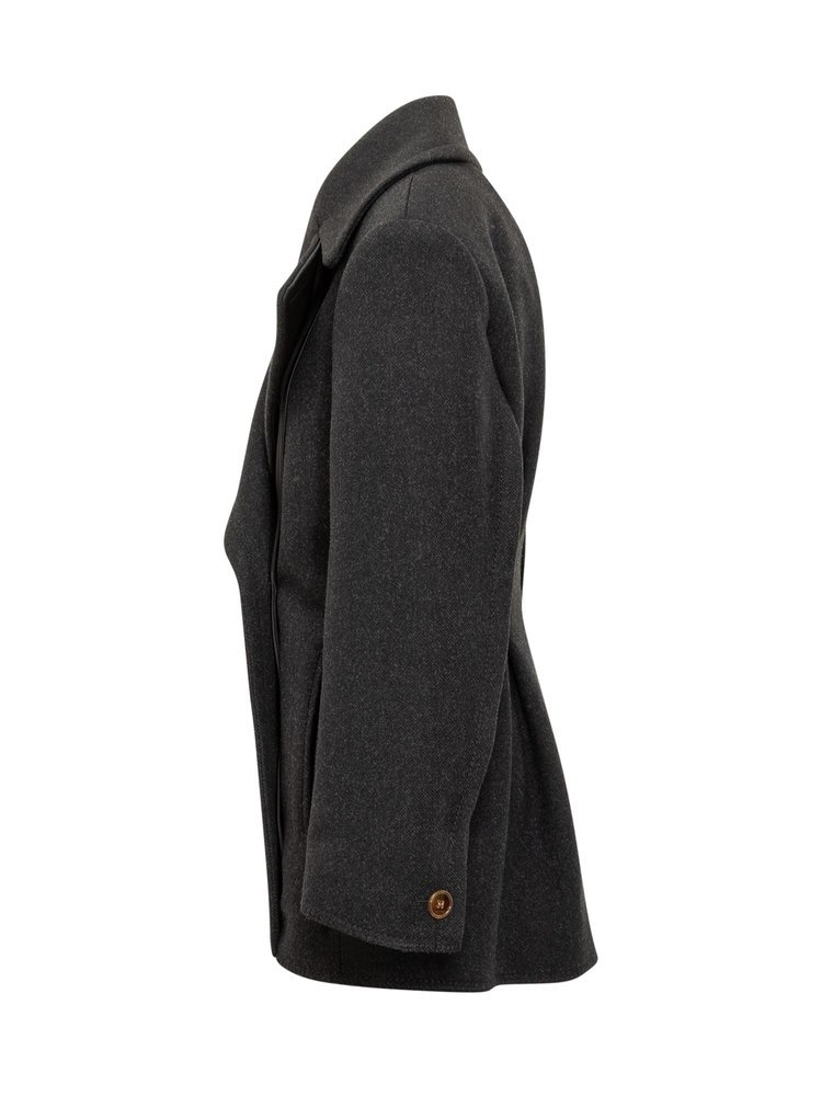 LANVIN 더블 브레스트 테일러드 코트