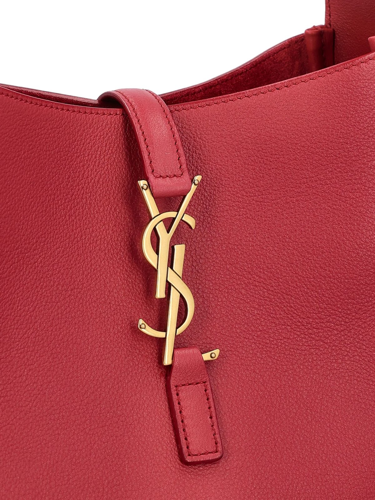 Saint Laurent Le 5 À 7 Logo Plaque Shoulder Bag