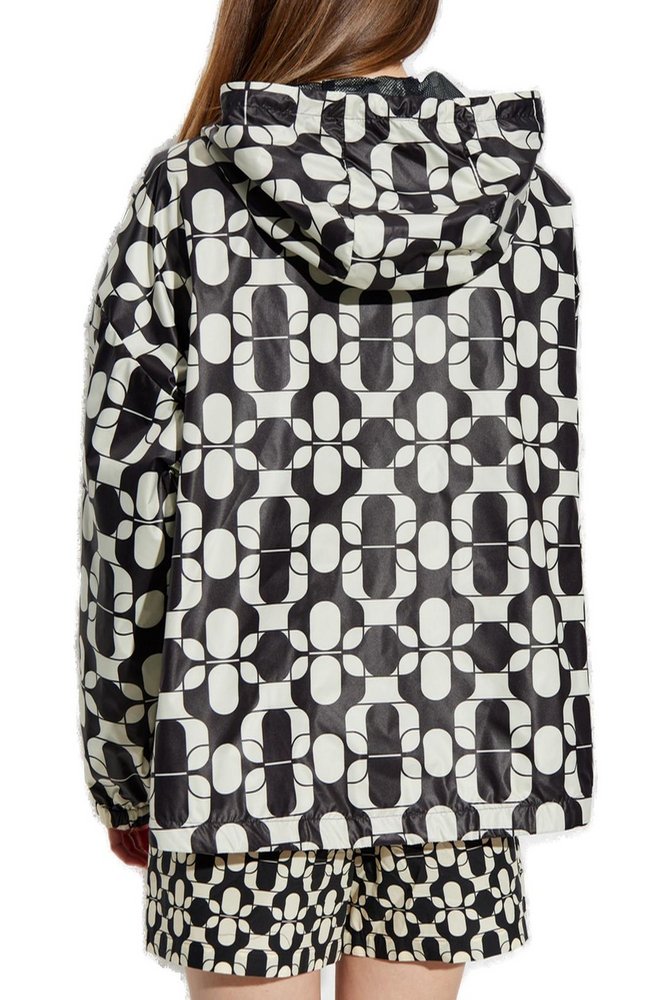 Moncler Graphic Print Zip-Up Jacket – Cettire