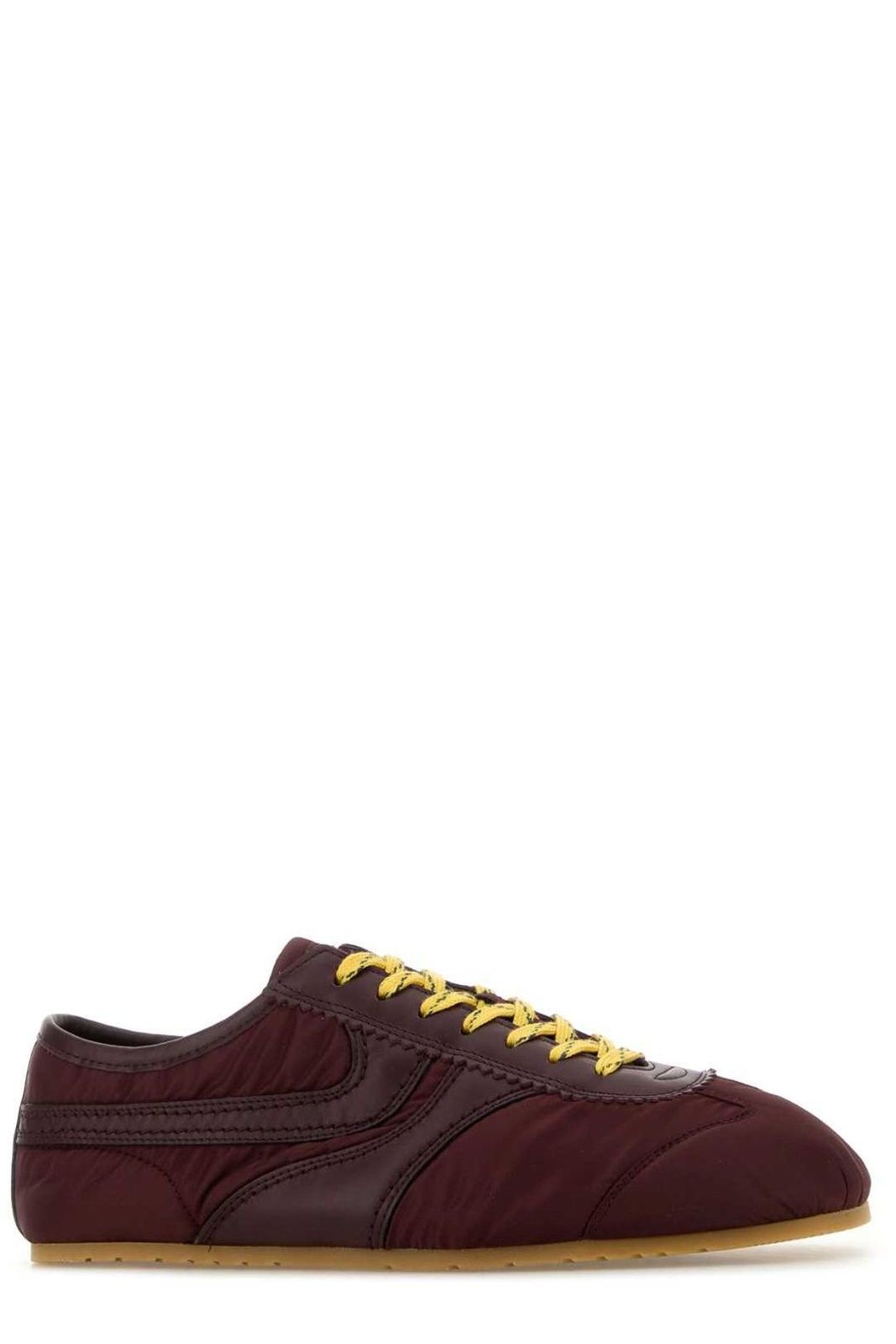 Dries Van Noten Round Toe Lace-Up Sneakers