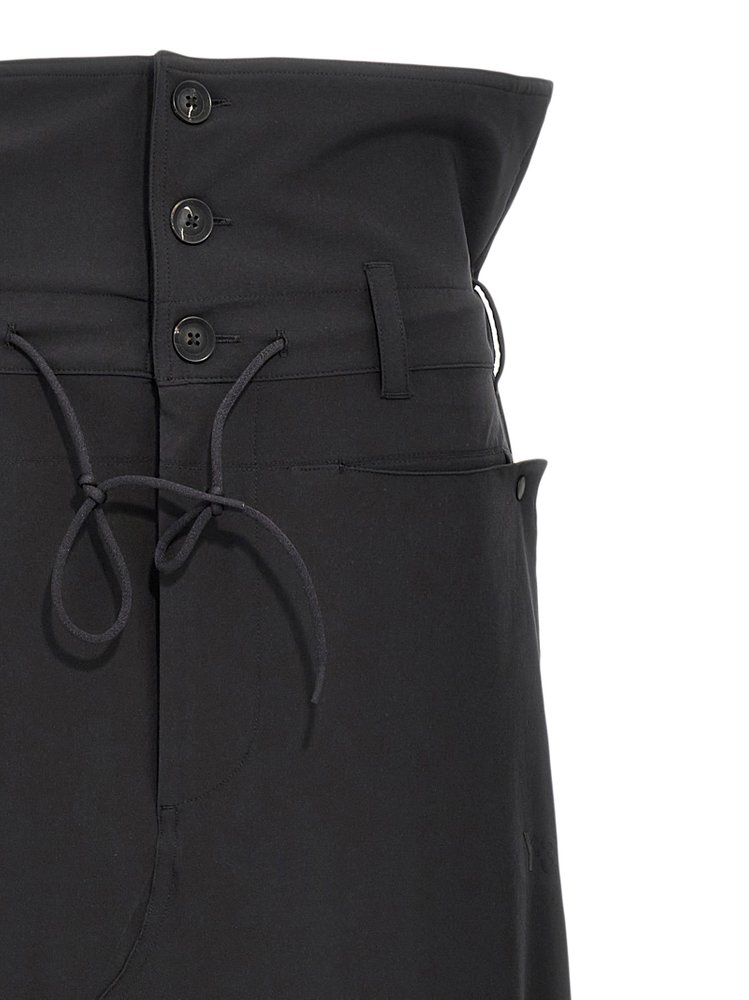 Y-3 ベントドローストリングミディスカート 【関税込】 Y-3 ベント ドローストリング ミディスカート – Cettire