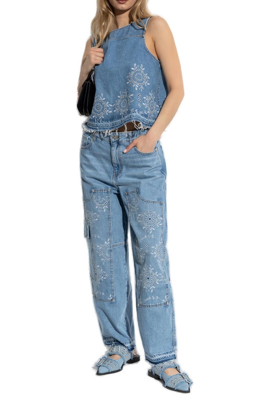 Ganni Vintage Effect Jeans