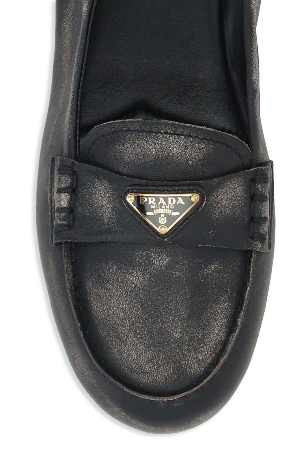 Prada Triangle-Logo Loafers