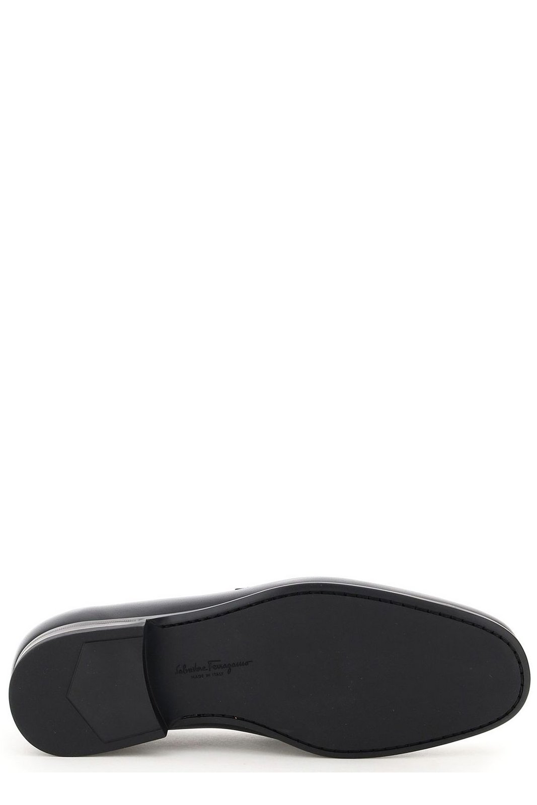 Ferragamo Gancini-Plaque Slip-On Loafers