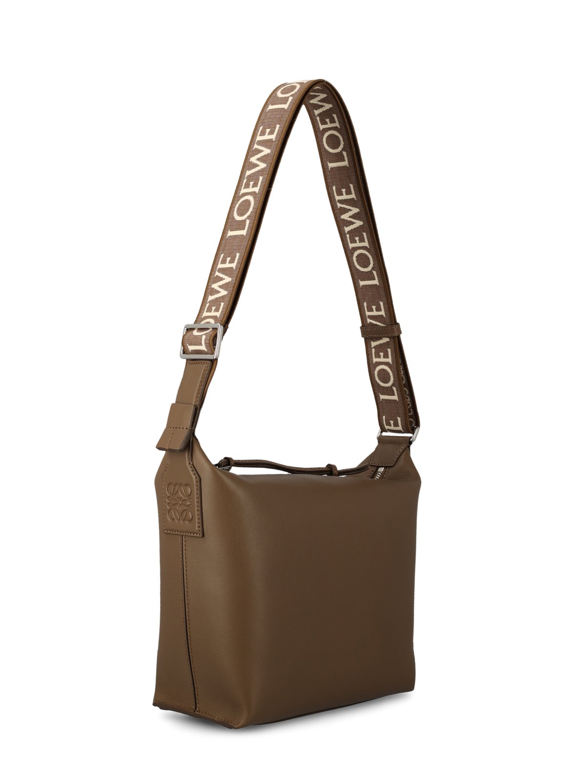 値下げ❗️LOEWEキュービーバッグ スモール ぴったり