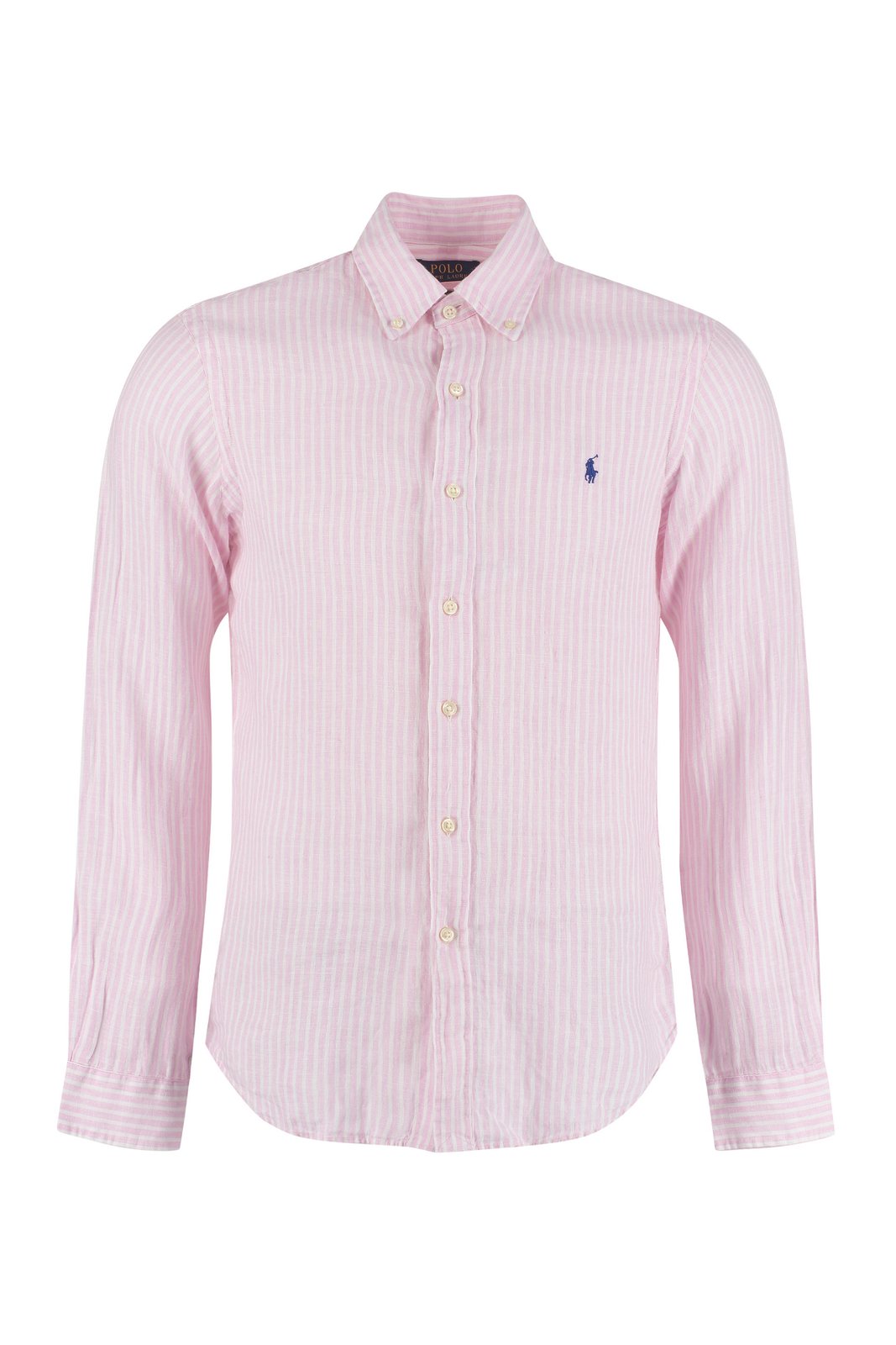 Tシャツ・カットソー Ralph Lauren SPORT SHIRT LONG SLEEVE (710 968971 003 PINK) Polo Ralph Lauren Pink Sport Shirt | Bortex - Bortex Fine