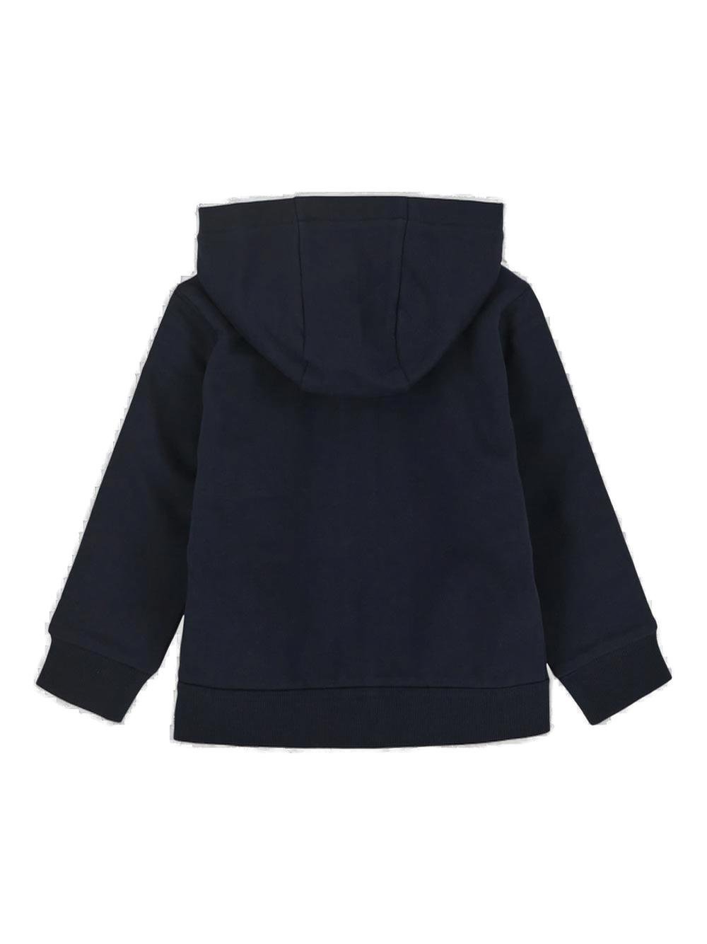 Moncler Enfant Zip-Up Long-Sleeved Hoodie
