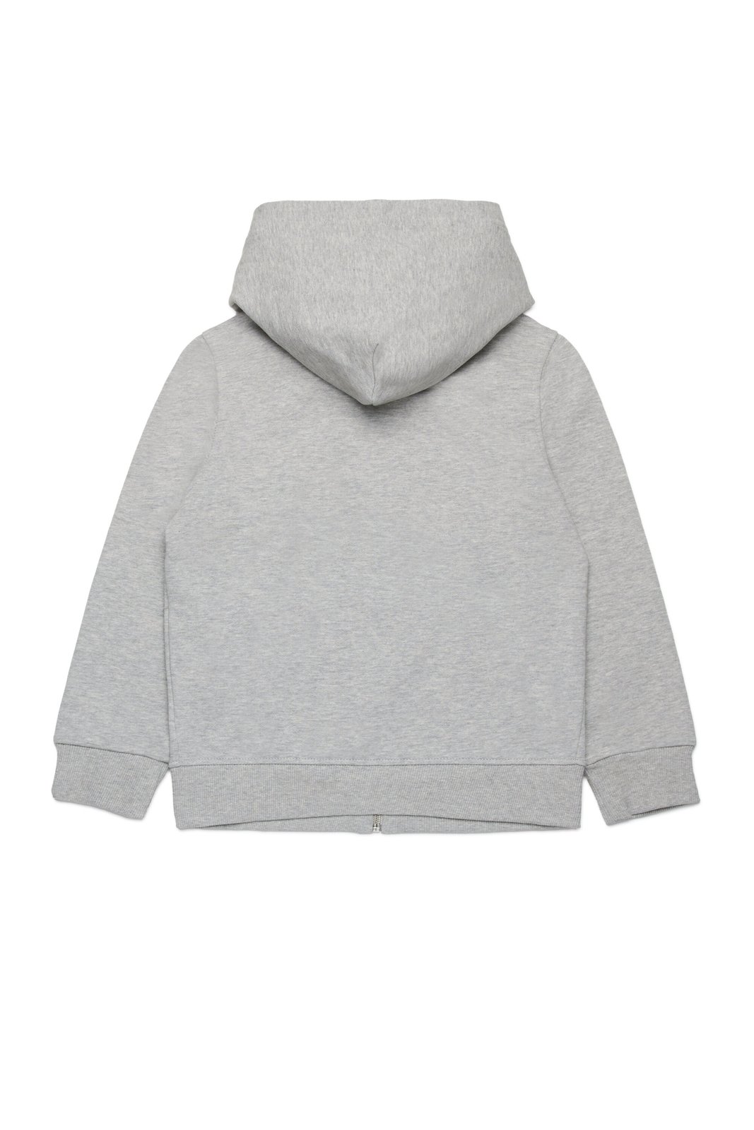 Diesel Kids Oval-D Logo Zipped Hoodie