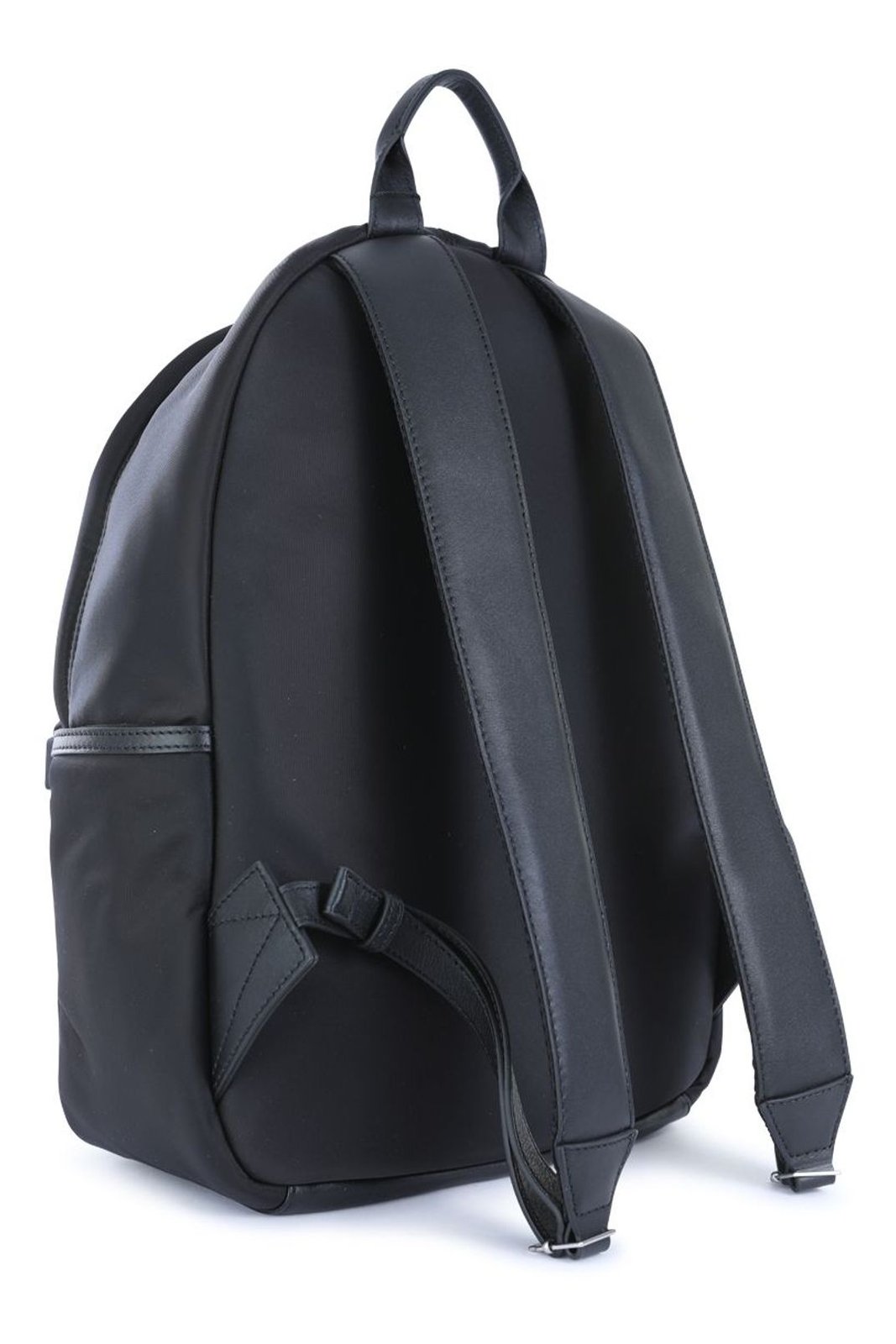 AMI Paris Logo Patch Zipped Marcel Backpack