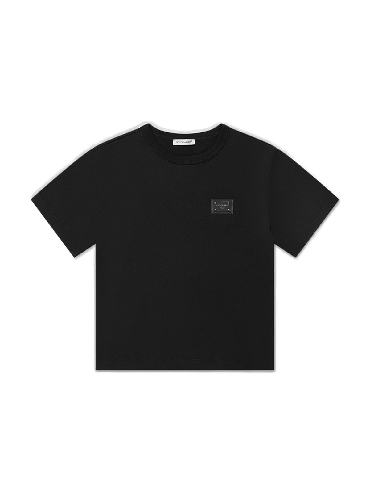 Dolce & Gabbana Kids Logo Tag Jersey T-Shirt