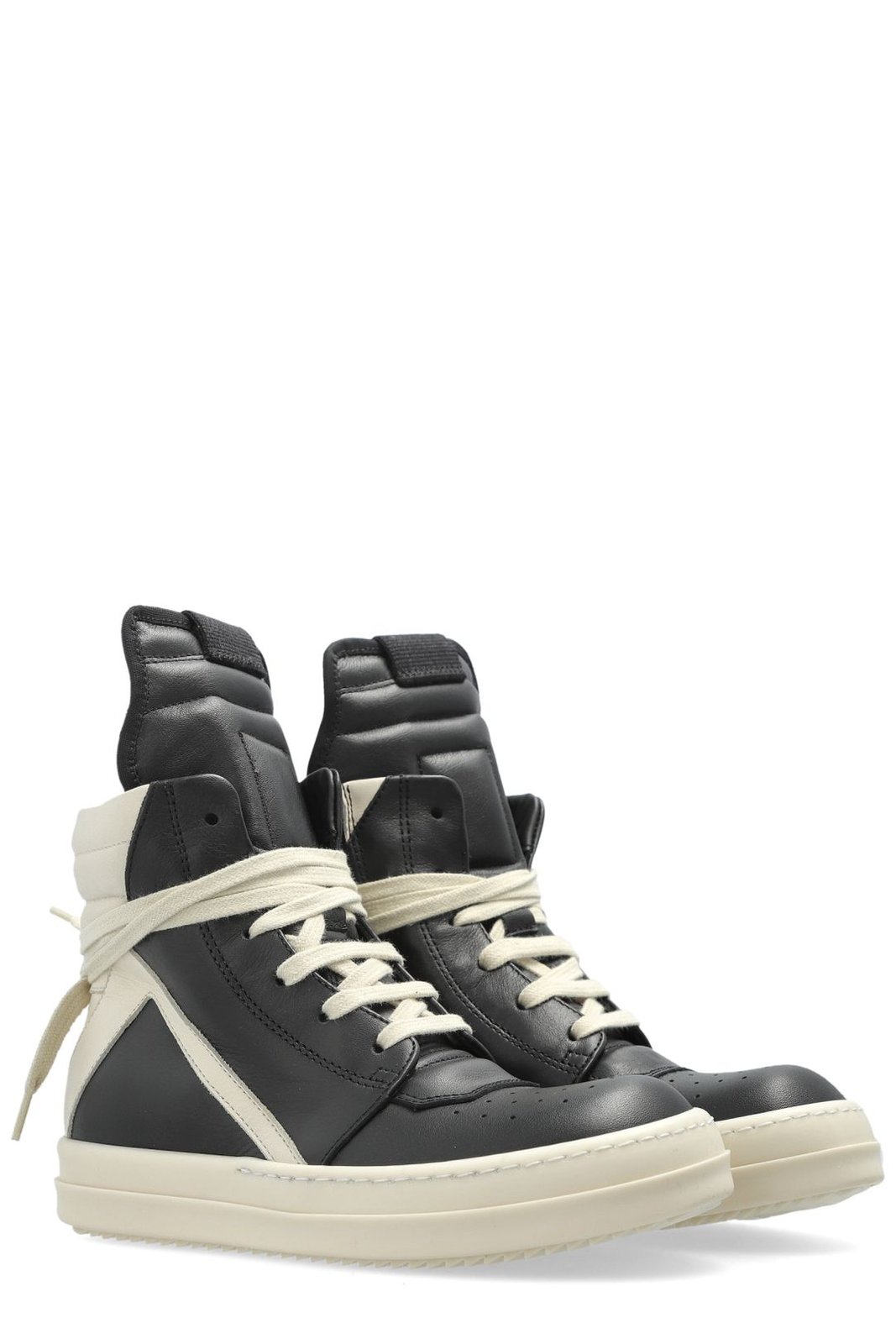 Rick Owens Kids Geobasket High-Top Sneakers