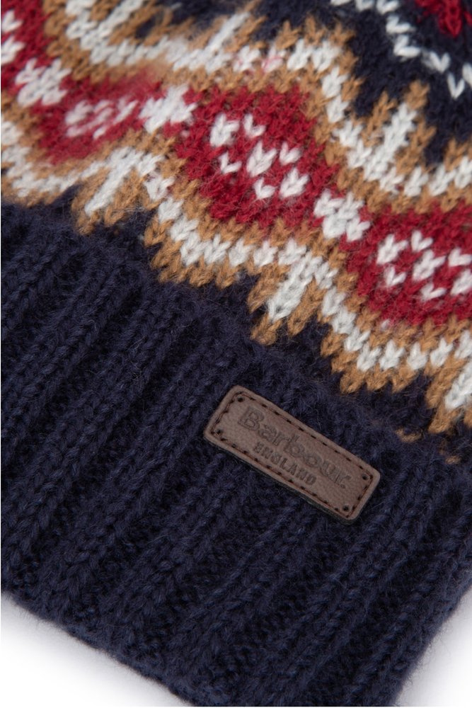 Barbour Kids 로고 패치 스윈턴 비니