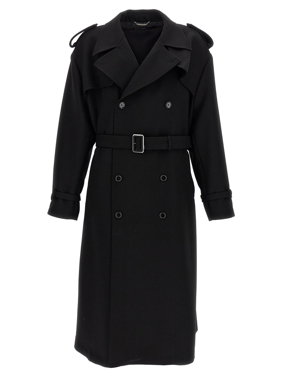 コート Dolce & Gabbana Dolce Gabbana Double-Breasted Trench Coat In Dolce & Gabbana Dolce & Gabbana Double Breasted Trench Coat
