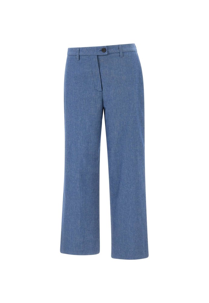 Re-HasH◆Made In Italy◆31◆ネイビー ストレッチ パンツ ネイビー ストレッチパンツ ポケット付き - メルカリ