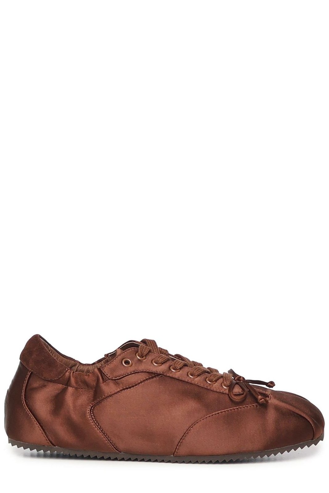 Bibi Lou Satin Lace-Up Sneakers