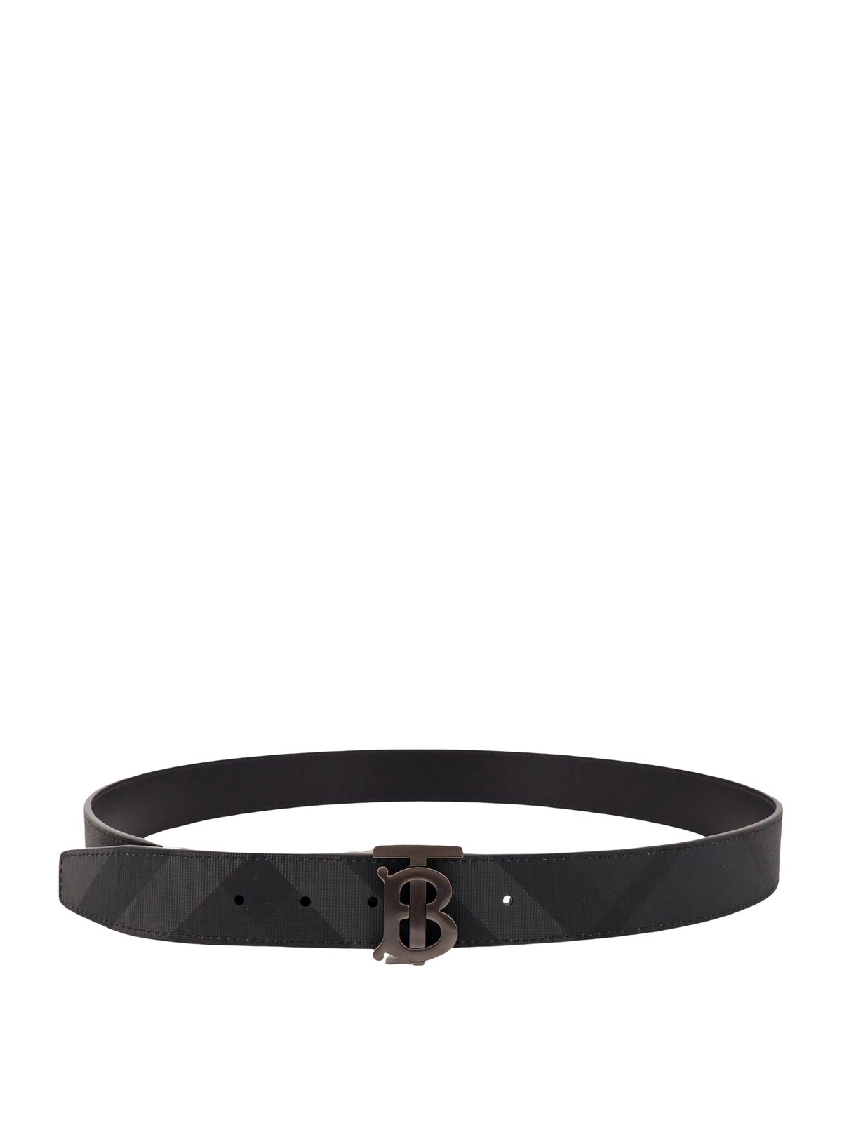 Burberry
  Slide Buckle Reversible Leather Belt