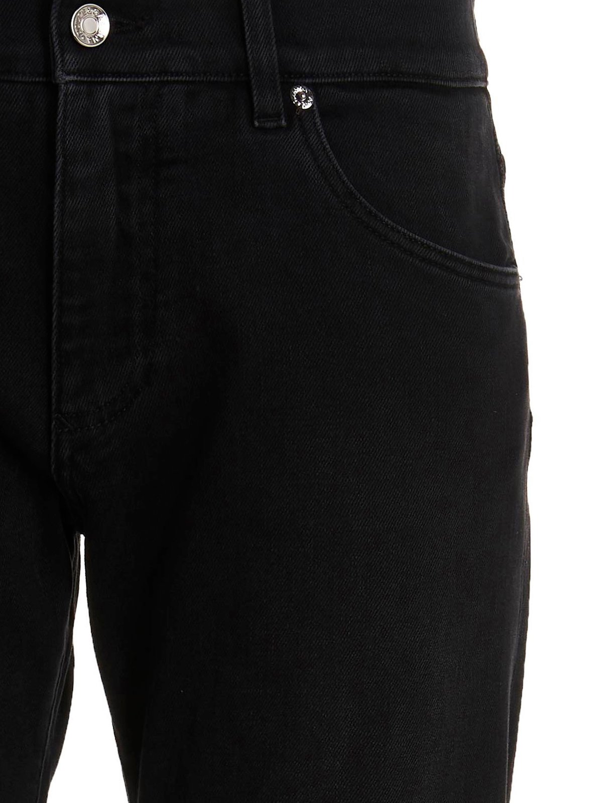 Dolce & Gabbana Logo Plaque Slim-Fit Jeans