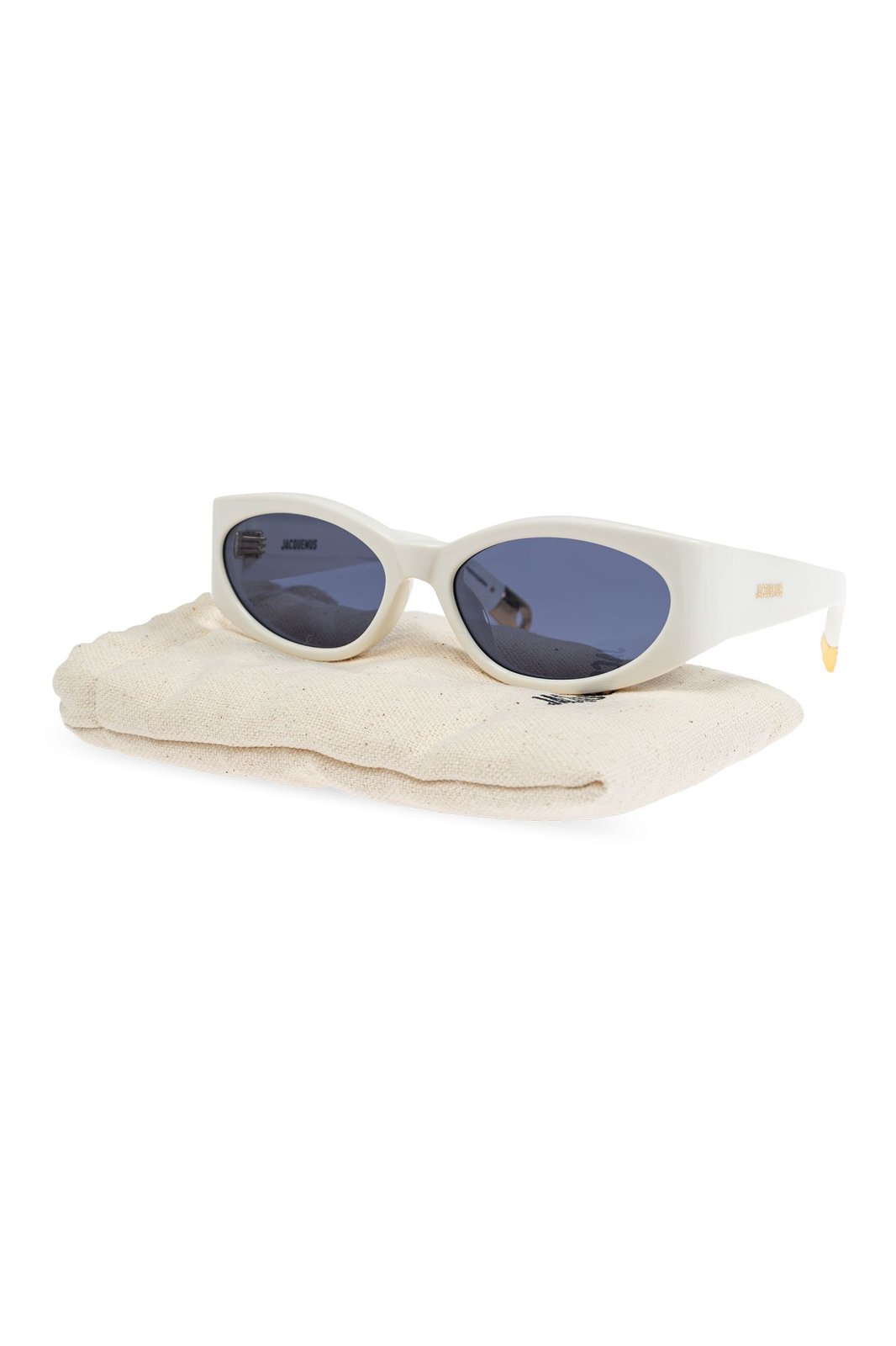 Jacquemus Oval Frame Sunglasses