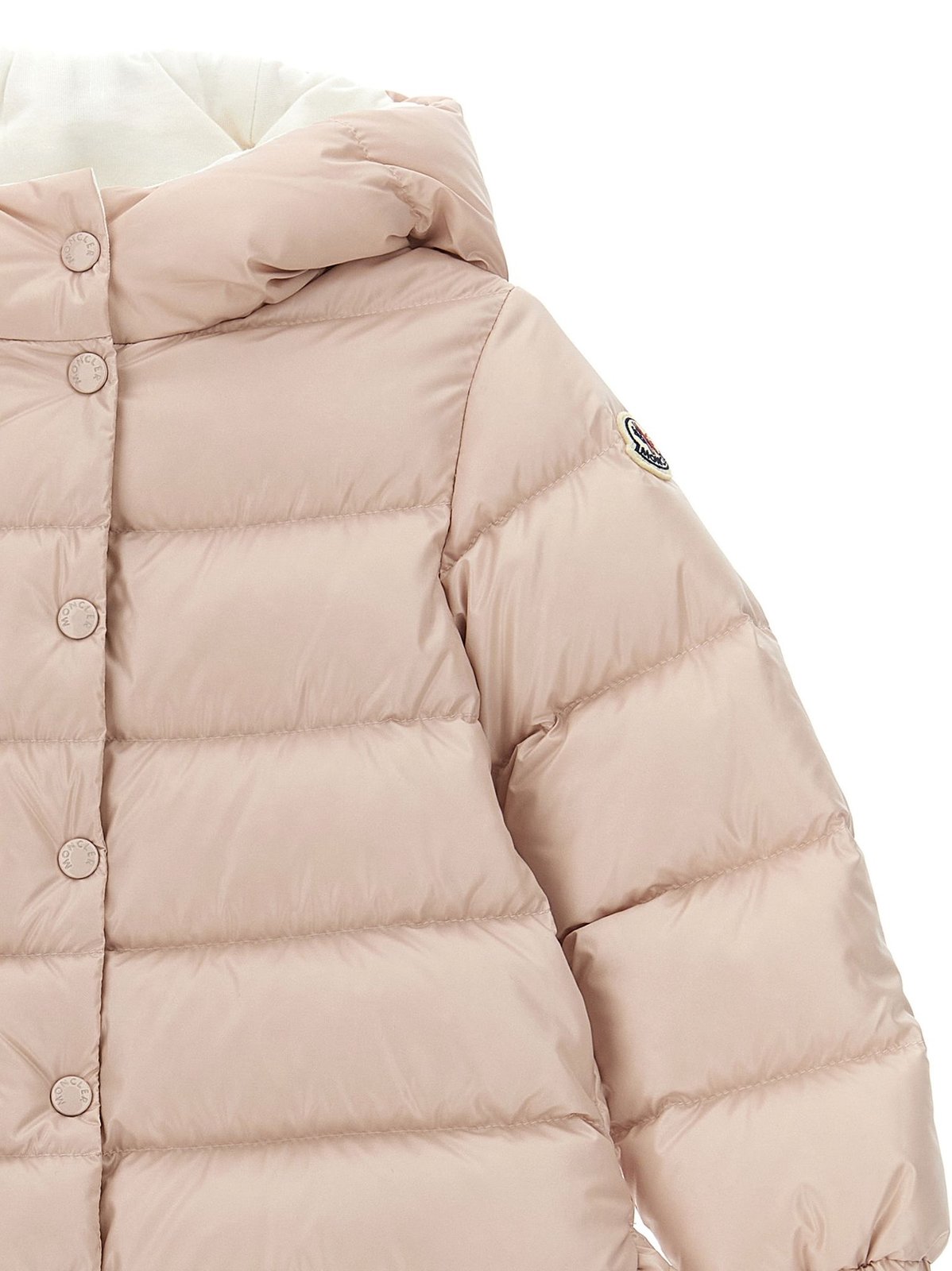 Moncler Enfant Tazui Logo Patch Down Jacket