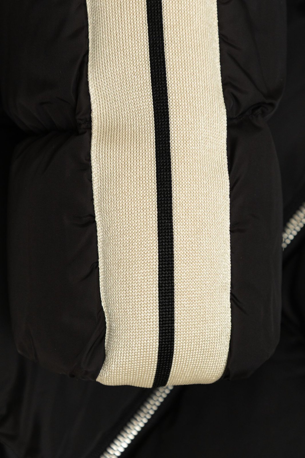 Palm Angels Kids Hooded Quilted Jacket