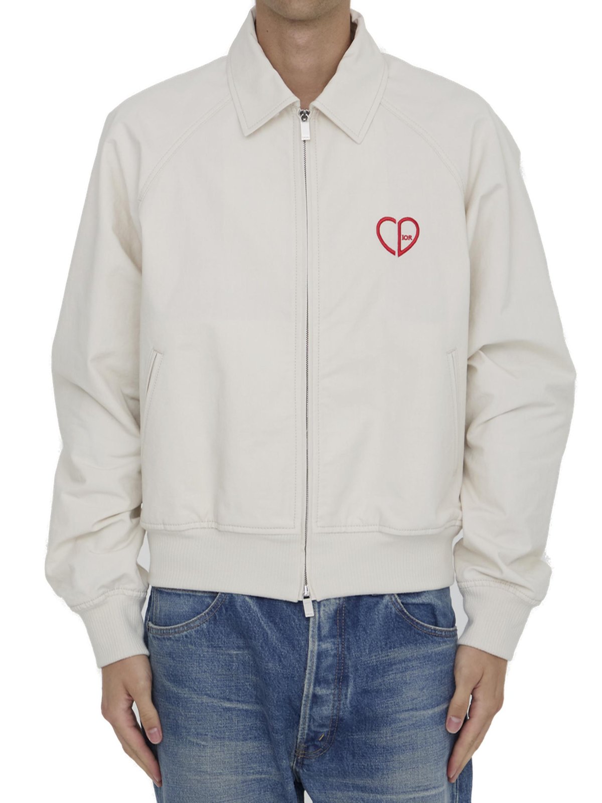 Dior Homme Zip-Up Long-Sleeved Jacket – On Sale Now with Up