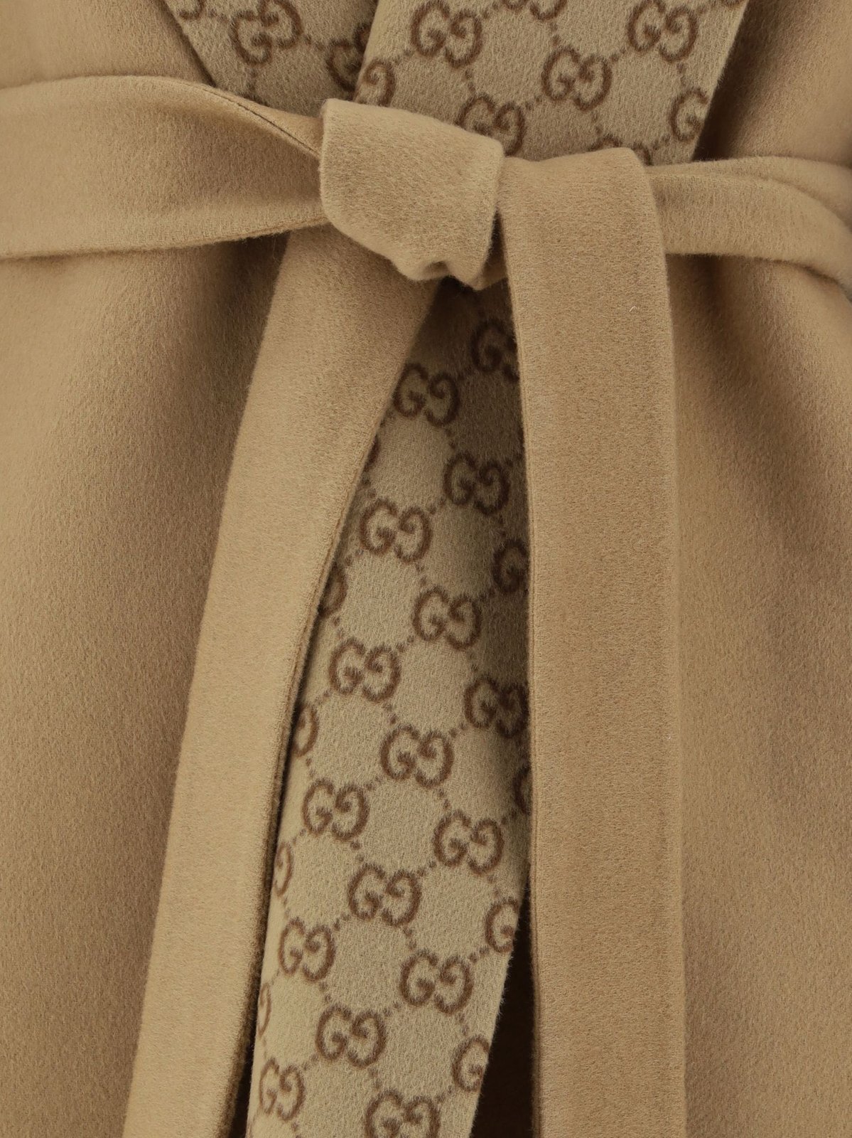 Gucci Reversible GG Straight Hem Coat