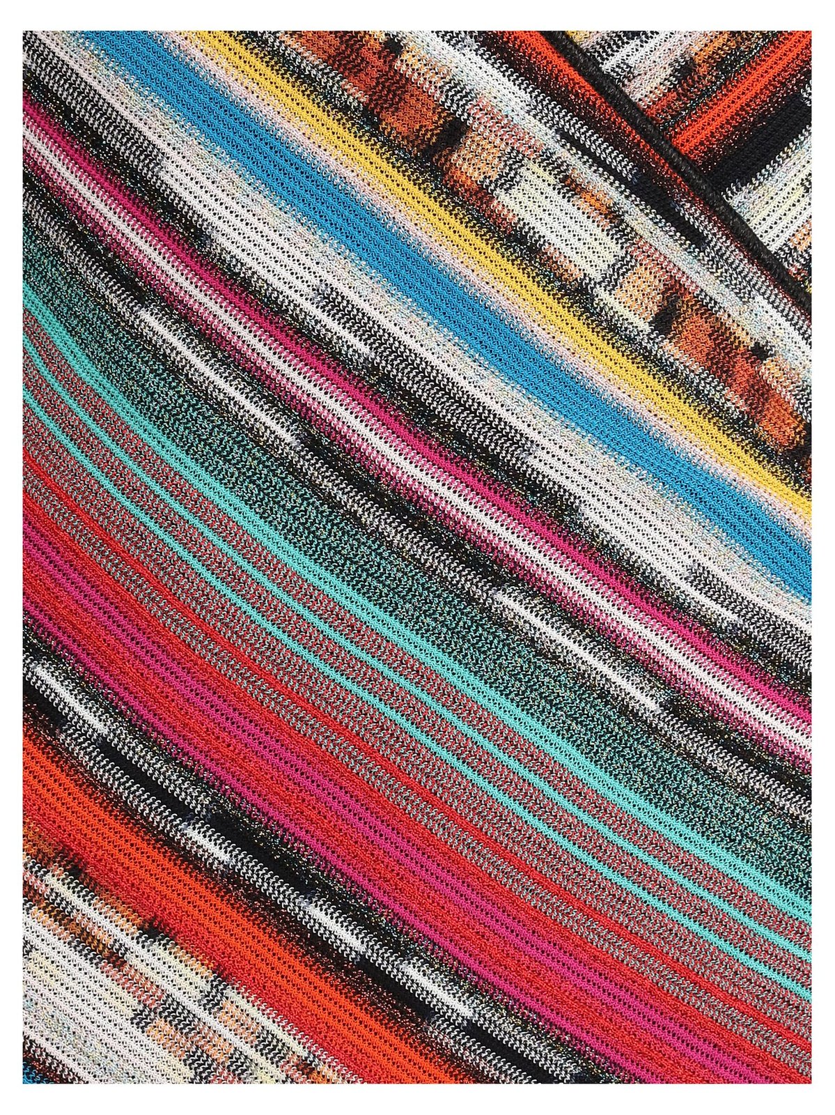 Missoni Striped Halterneck One-Piece Swimsuit